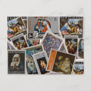 Philatelist 4 postcard