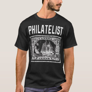 Philatelist Stamp Collector Loves Collecting Stam T-Shirt