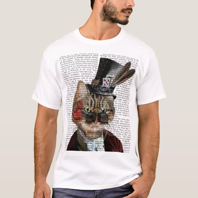 Phileas Feline Steampunk Cat & Top Hat 2 (Front)