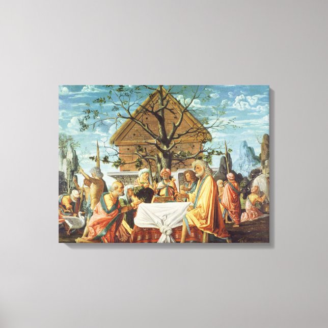 Philemon and Baucis, c.1500 Canvas Print (Front)