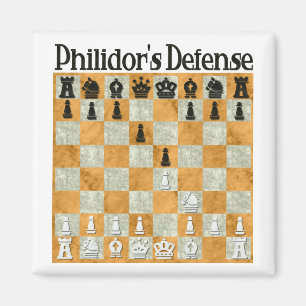 Philidor's Defence Magnet