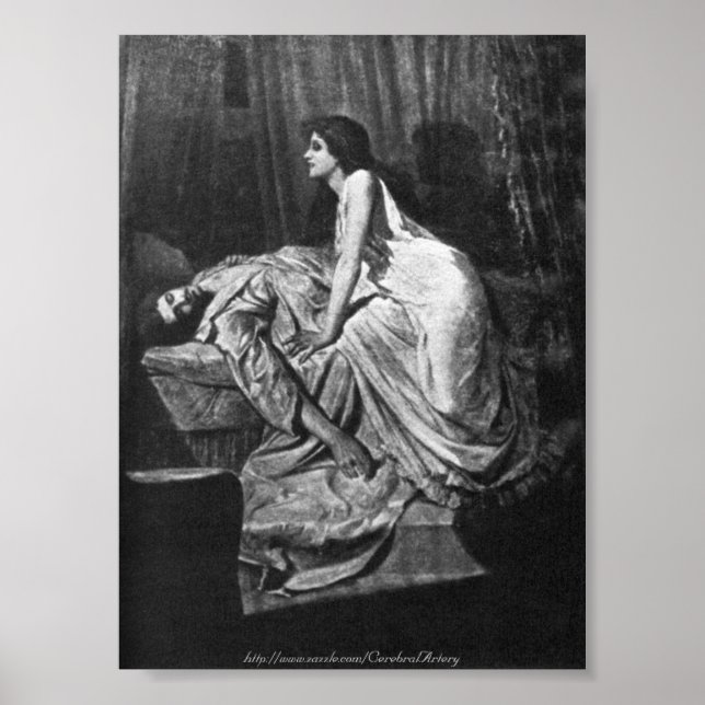 Philip Burne-Jones - The Vampire, 1897 Poster (Front)