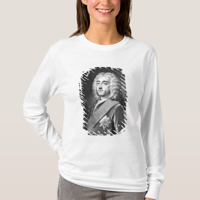 Philip Dormer Stanhope, engraved by John Simon T-Shirt (Front)