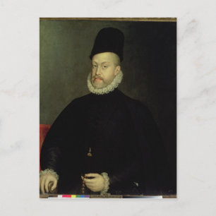 Philip II of Spain  1565 Postcard