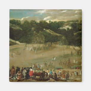 Philip IV Hunting Wild Boar , c.1632-7 Magnet