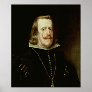 Philip IV  of Spain, c.1656 Poster