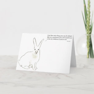 Philip Larkin greeting card