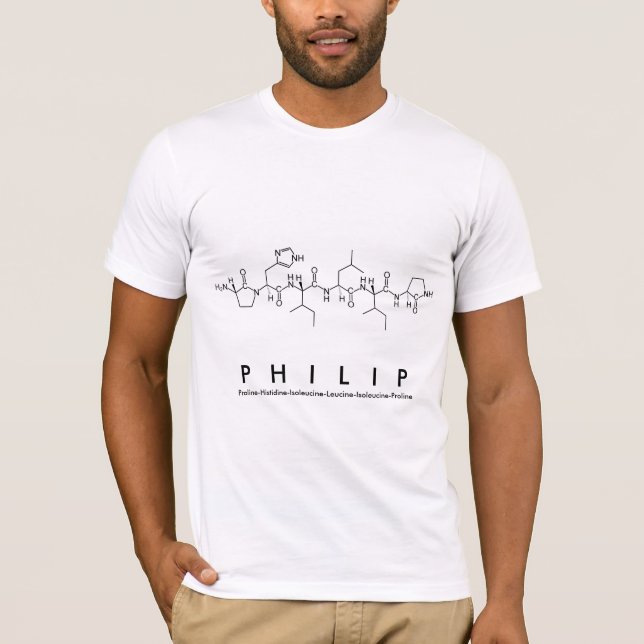 Philip peptide name shirt (Front)