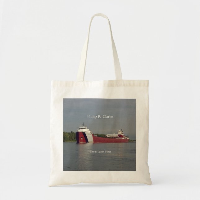 Philip R. Clarke tote bag (Front)