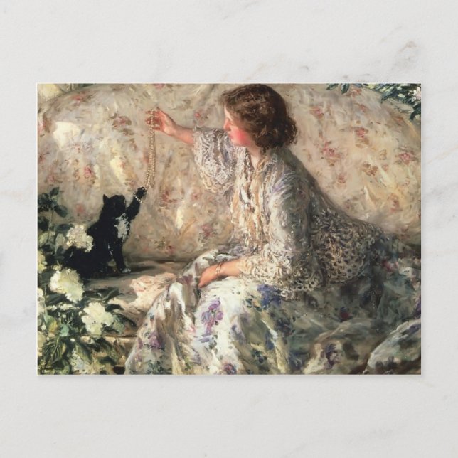 Philip Wilson Steer- Hydrangeas Postcard (Front)