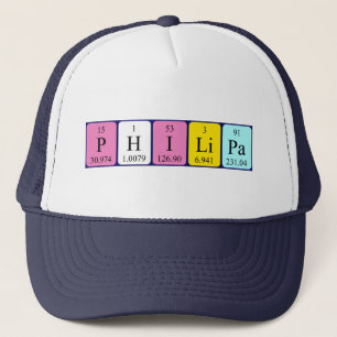 Philipa periodic table name hat