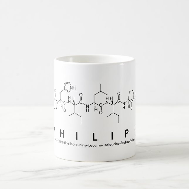 Philipp peptide name mug (Center)