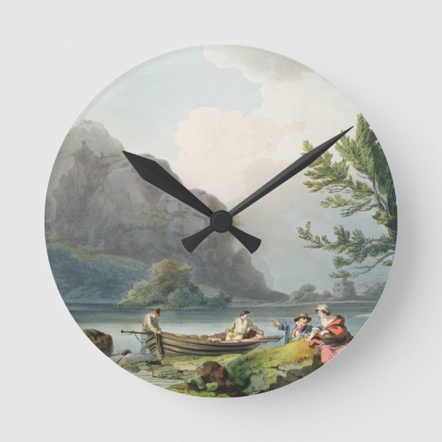 Philippe de Loutherbourg | Lake of Wyndermere, fro Round Clock (Front)