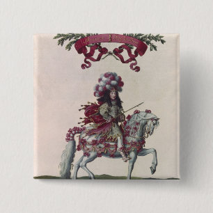 Philippe I  Duke of Orleans 15 Cm Square Badge