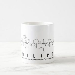 Philippe peptide name mug
