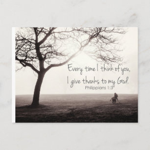 philippians 1:3 postcard