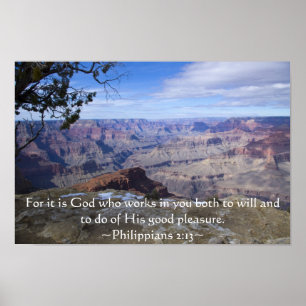 Philippians 2:13 poster