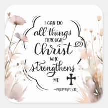 Philippians 4:13 All things through Christ Bible
