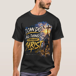Philippians 4:13 Christian T-Shirt