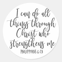 Philippians 4:13 I can do all things
