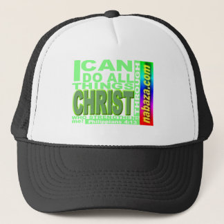 Philippians 4:13: I can do all things thru CHRIST Trucker Hat