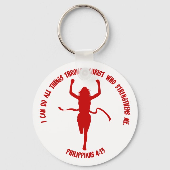 PHILIPPIANS 4:13 KEY RING (Front)