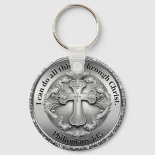 Philippians 4:13 Keychain