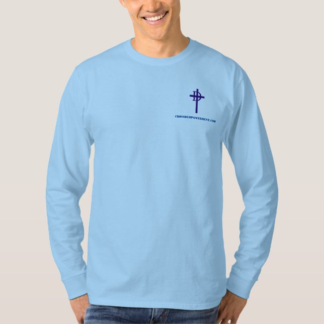 Philippians 4:13-Long sleeve t-shirt (Front)