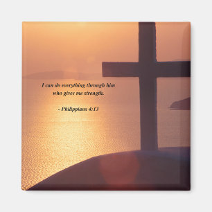 PHILIPPIANS 4:13 MAGNET