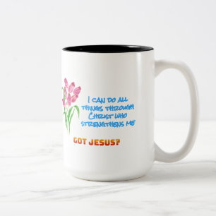 Philippians 4:13 Mug