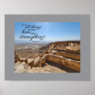Philippians 4:13 Poster
