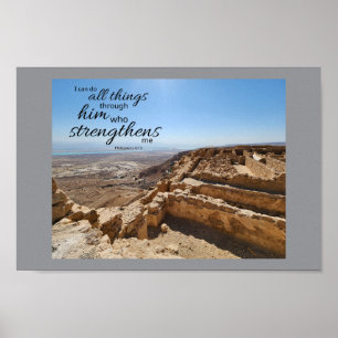 Philippians 4:13 Poster
