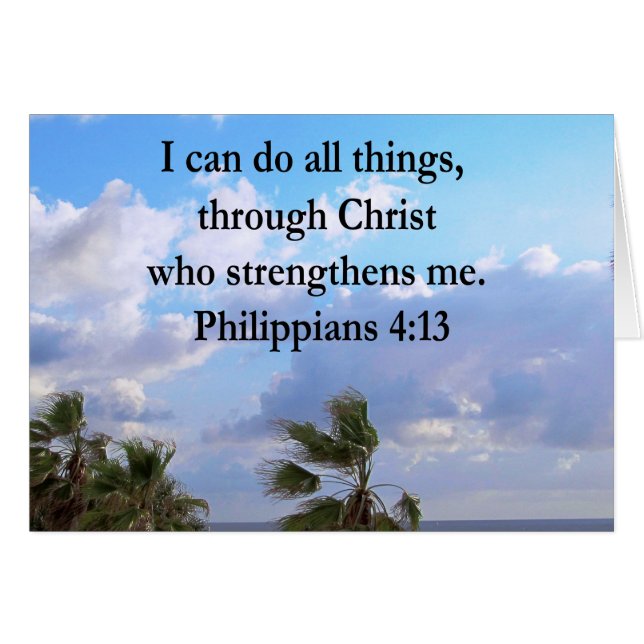 PHILIPPIANS 4:13 PRAYER (Front Horizontal)