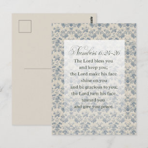 Philippians 4:6–7 Christian Encouragement Gift Postcard