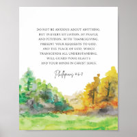 Philippians 4:6-7 Do not be anxious about anything