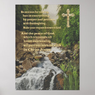 Philippians 4:6 poster