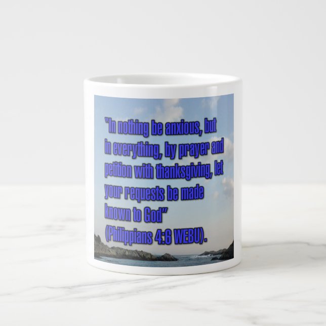 Philippians 4:6 WEBU Mug (Front)