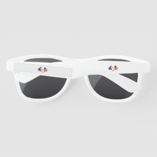Philippine American Flag Filipino Heritage Vintage Sunglasses