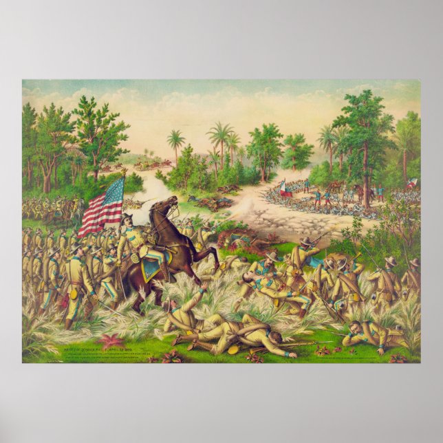 Philippine American War Battle of Quingua 1899 Poster (Front)