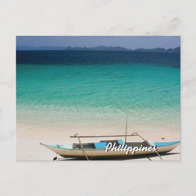 Philippine Beach Postcard (Front)