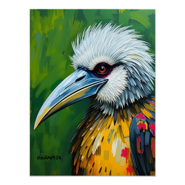 Philippine Eagle Wall Art – Endangered Species  (Front)