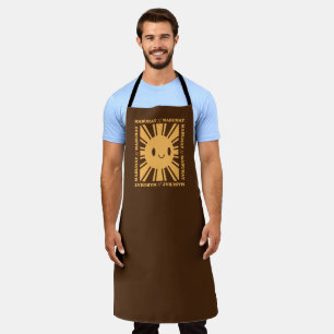 Philippine Filipino Sun Smile Mabuhay Tagalog Apron