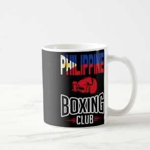 Philippine Flag Boxing Club Filipino Pinoy Coffee Mug