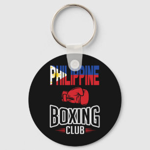 Philippine Flag Boxing Club Filipino Pinoy  Key Ring