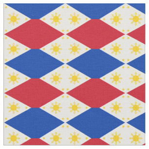 Philippine Flag National Trendy Fabric /fashion