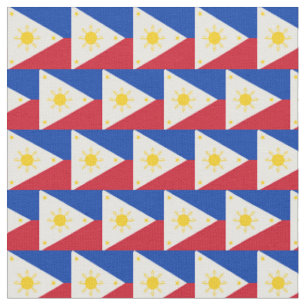 Philippine Flag National Trendy Fabric /fashion