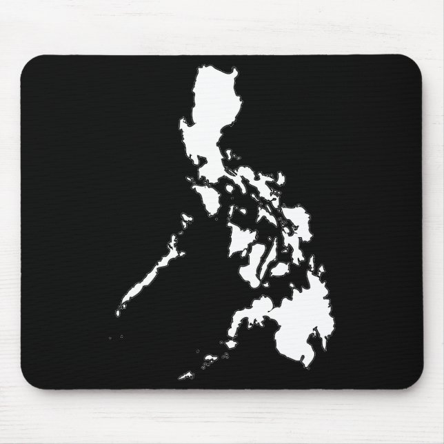 Philippine Map Mouse Pad (Front)