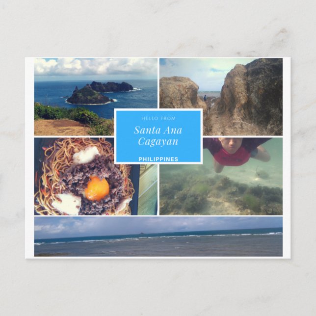 Philippine Postcard Santa Ana, Cagayan #01 (Front)