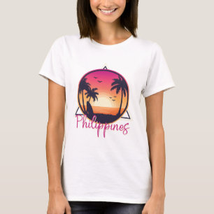 Philippine Pride Beach Surfing Gift Philippines  T-Shirt