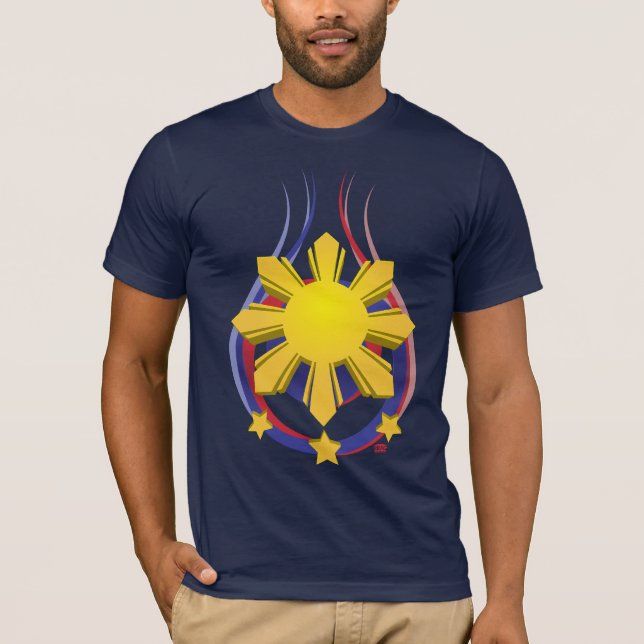 Philippine Symbol - Pinoy Emblem T-Shirt (Front)